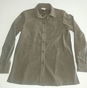 Allison Taylor Dark Green Button-Down Shirt